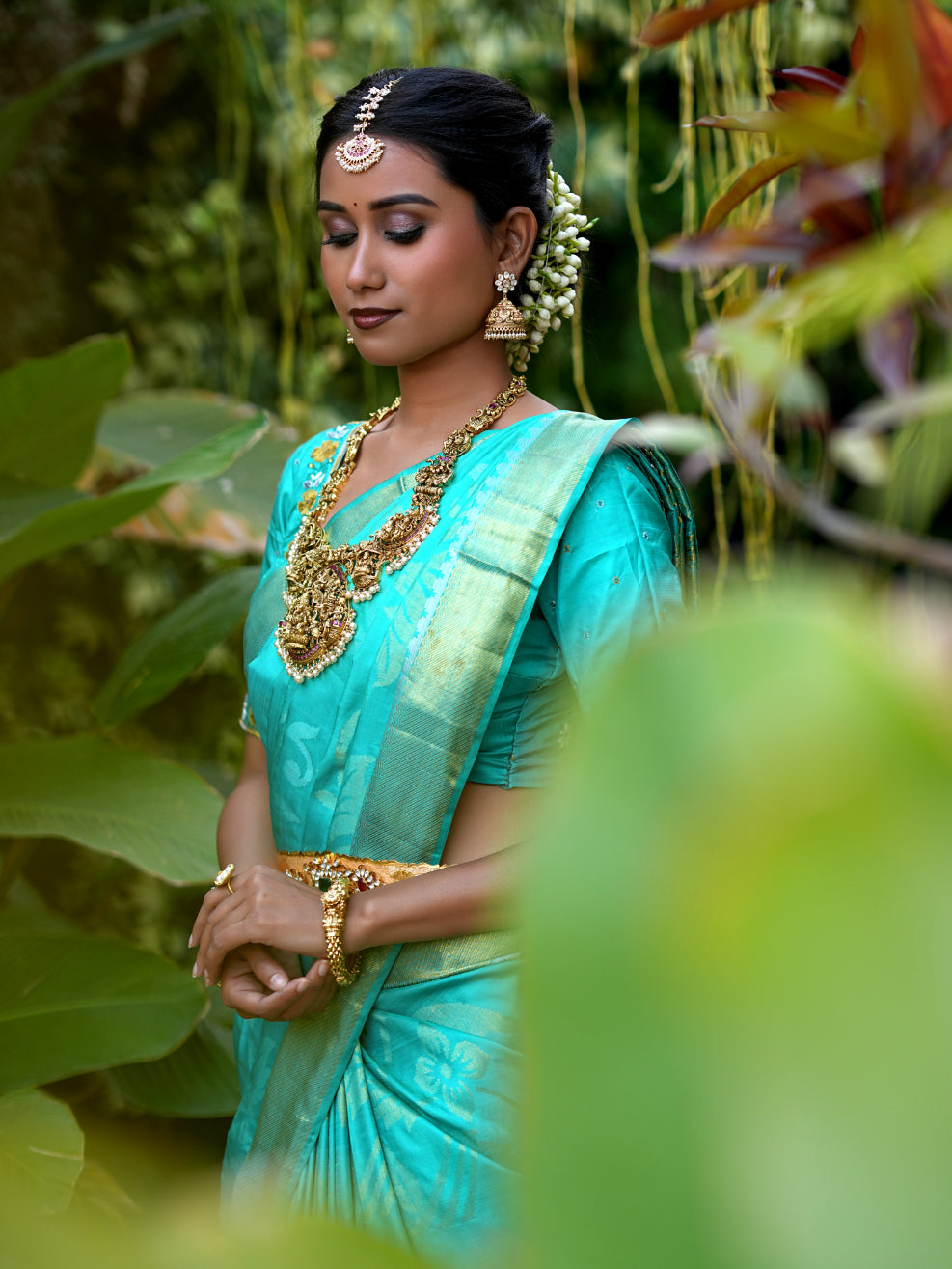 Madhupa Cz Necklace and Buttalu